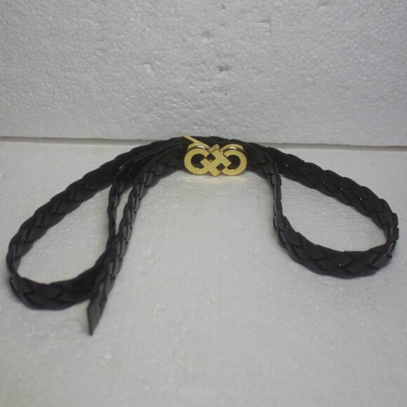 Cole Haan Women's Leather Belt Size Small Preowned - Picture 1 of 7